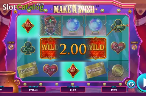 Οθόνη5. Make a Wish Κουλοχέρης 