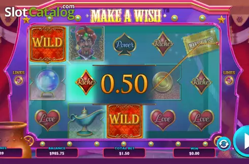 Οθόνη4. Make a Wish Κουλοχέρης 