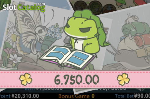 Οθόνη5. Travel Frog Κουλοχέρης