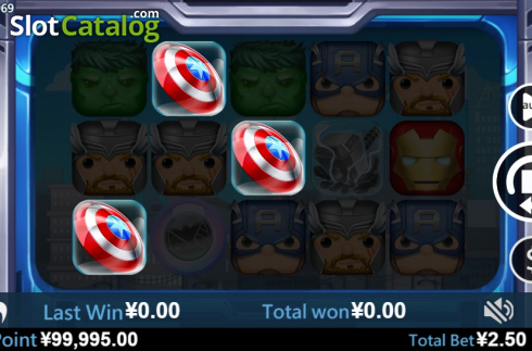 Οθόνη3. Marvel Tsum Tsum Κουλοχέρης