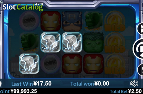 Οθόνη5. Marvel Tsum Tsum Κουλοχέρης
