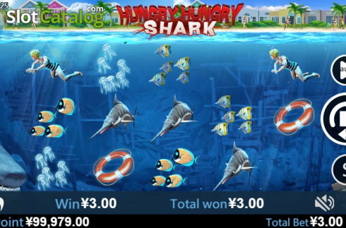Οθόνη4. Hungry Hungry Shark Κουλοχέρης