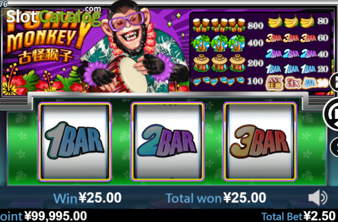 Οθόνη3. Funky Monkey (Virtual Tech) Κουλοχέρης