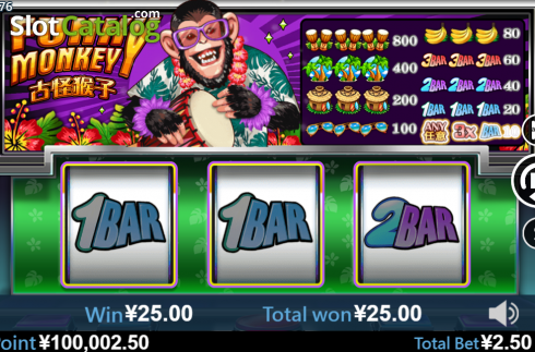 Οθόνη5. Funky Monkey (Virtual Tech) Κουλοχέρης