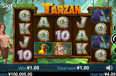 Οθόνη4. Tarzan (Virtual Tech) Κουλοχέρης