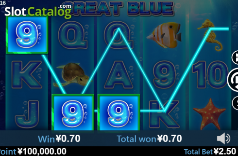 Οθόνη4. Great Blue (Virtual Tech) Κουλοχέρης 