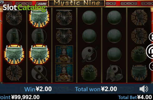 Οθόνη3. Mystic Nine Κουλοχέρης