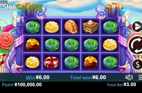 Οθόνη3. Magic candy Κουλοχέρης