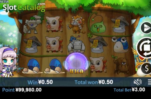 Οθόνη4. Maple Story Κουλοχέρης