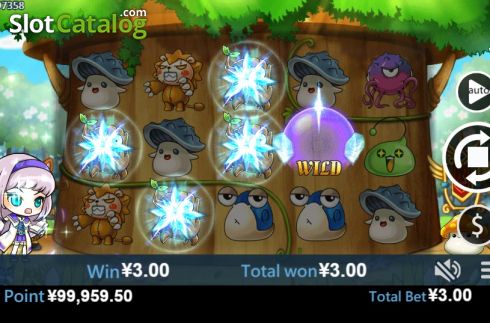 Οθόνη5. Maple Story Κουλοχέρης