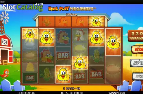 Οθόνη4. Fowl Play Megaways Κουλοχέρης