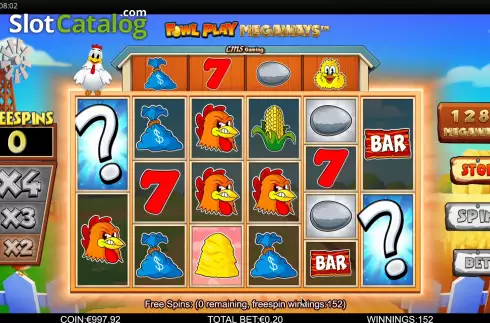 Οθόνη7. Fowl Play Megaways Κουλοχέρης