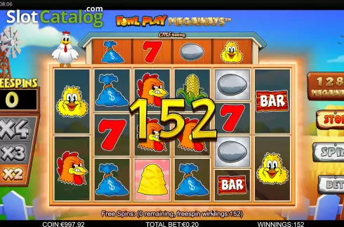 Οθόνη8. Fowl Play Megaways Κουλοχέρης