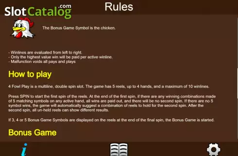Οθόνη9. 4 Fowl Play Κουλοχέρης