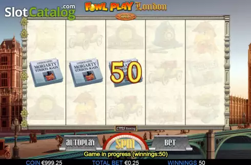 Οθόνη4. Fowl Play London Κουλοχέρης
