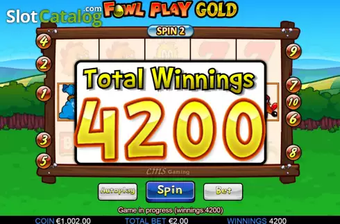 Οθόνη4. Fowl Play Gold Κουλοχέρης