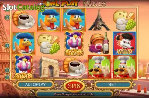 Οθόνη2. Fowl Play Paris Κουλοχέρης