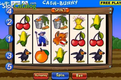 Οθόνη2. Cash Bunny Κουλοχέρης