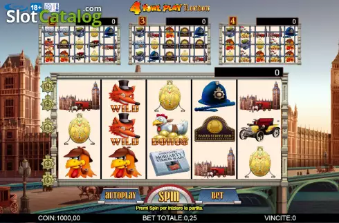 Οθόνη2. 4 Fowl Play London Κουλοχέρης