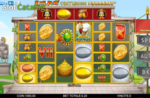 Οθόνη2. Fowl Play Centurion Megaways Κουλοχέρης
