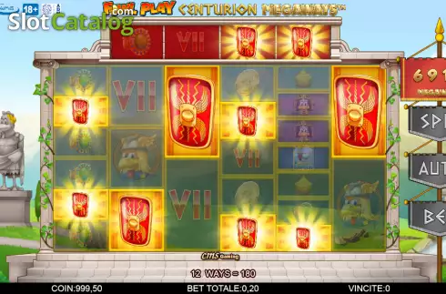 Οθόνη4. Fowl Play Centurion Megaways Κουλοχέρης
