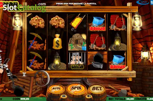 Οθόνη2. Bagman Escape Κουλοχέρης