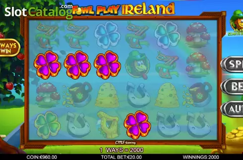 Οθόνη3. Fowl Play Ireland Κουλοχέρης