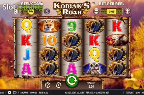 Οθόνη3. Kodiaks Roar Κουλοχέρης