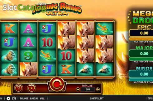 Οθόνη2. Raging Rhino Ultra Κουλοχέρης 