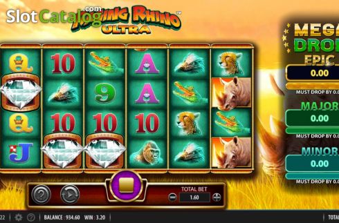 Οθόνη4. Raging Rhino Ultra Κουλοχέρης 
