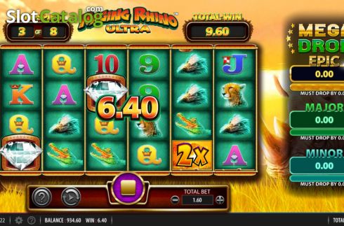 Οθόνη6. Raging Rhino Ultra Κουλοχέρης 