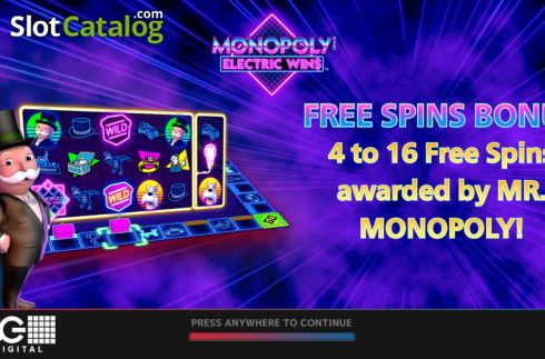 Οθόνη2. Monopoly Electric Wins Κουλοχέρης