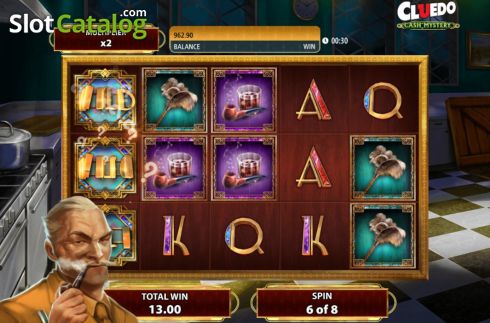 Οθόνη9. Cluedo Cash Mystery Κουλοχέρης