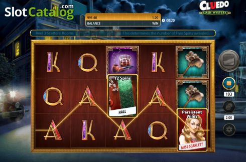 Οθόνη4. Cluedo Cash Mystery Κουλοχέρης