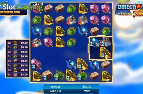 Οθόνη4. Direct Hit Featuring Money Zone Κουλοχέρης