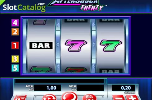 Οθόνη4. AfterShock Frenzy Hi-Volatility Κουλοχέρης