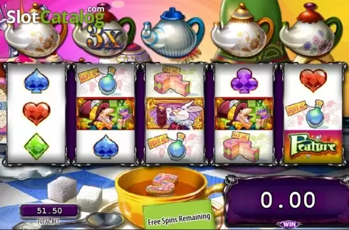 Οθόνη6. Alice & The Mad Tea Party Κουλοχέρης 
