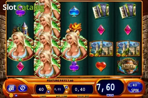 Win Screen. Bier Haus Κουλοχέρης