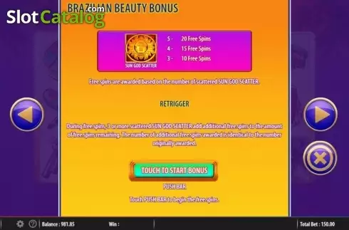 Οθόνη9. Brazilian Beauty Κουλοχέρης