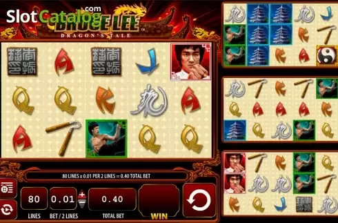 Οθόνη5. Bruce Lee Dragon's Tale Κουλοχέρης