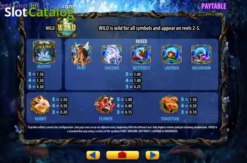 Οθόνη9. Crystal Forest HD Κουλοχέρης