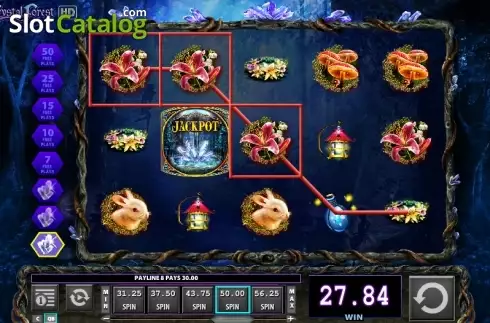 Οθόνη5. Crystal Forest HD Κουλοχέρης