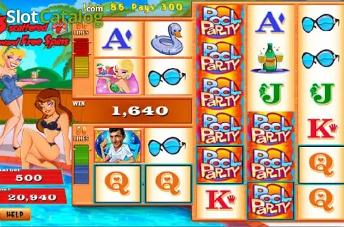 Οθόνη4. Dean Martin's Pool Party Κουλοχέρης