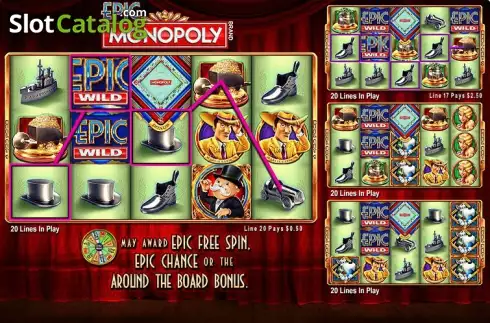 Οθόνη2. Epic MONOPOLY Κουλοχέρης