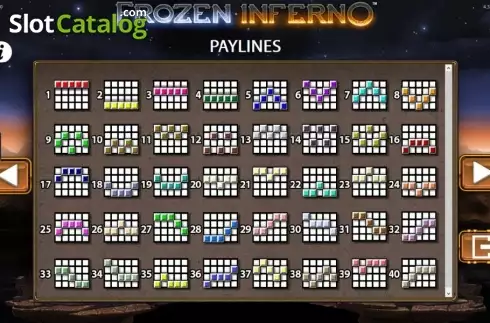 Οθόνη7. Frozen Inferno Κουλοχέρης