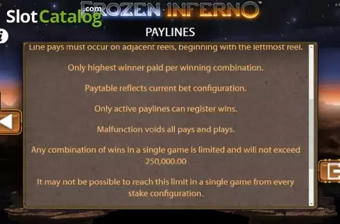 Οθόνη9. Frozen Inferno Κουλοχέρης