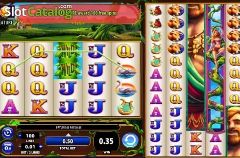 Οθόνη 3. Giant's Gold (WMS) Κουλοχέρης