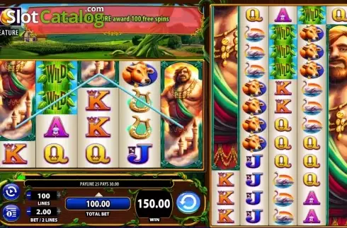 Οθόνη 4. Giant's Gold (WMS) Κουλοχέρης