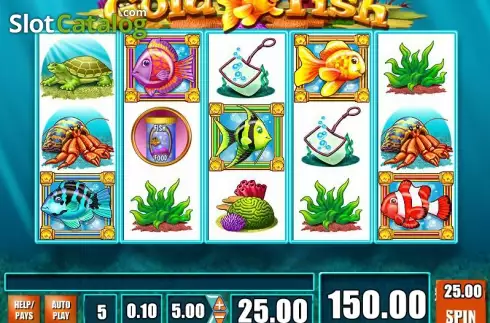 Οθόνη5. Gold Fish (WMS) Κουλοχέρης