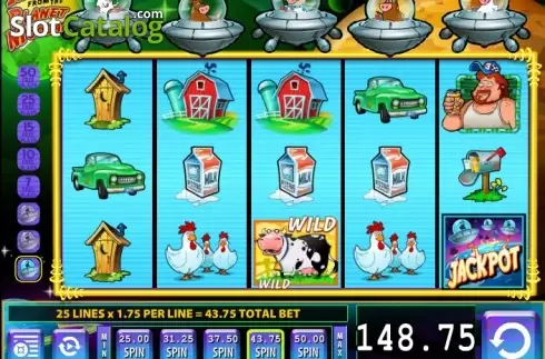 Οθόνη5. Invaders from the Planet Moolah Κουλοχέρης